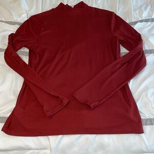 Brown turtle neck sweater